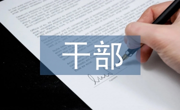 干部考察工作方案