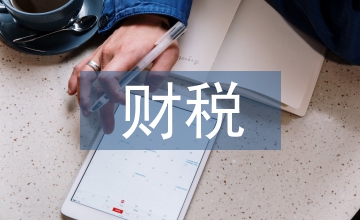 新財稅政策