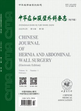 中華疝和腹壁外科 · 電子版雜志